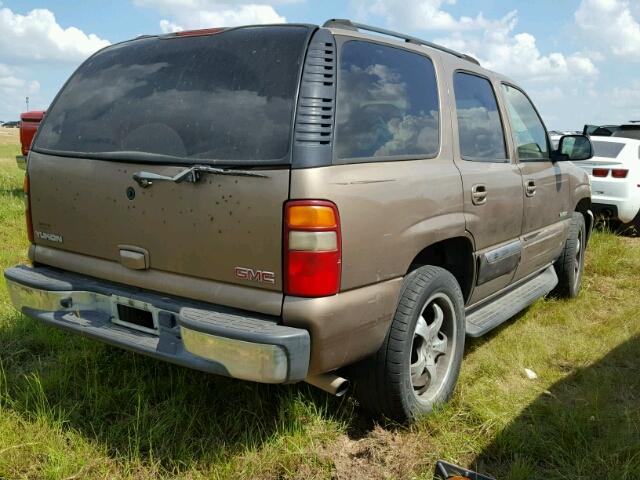 1GKEC13V13R223422 - 2003 GMC YUKON TAN photo 4