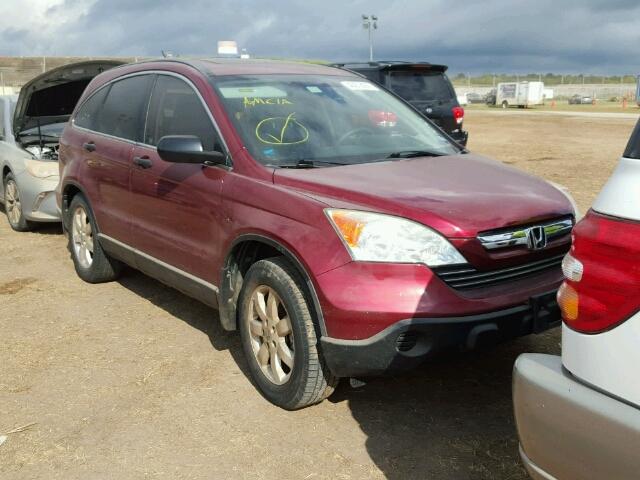 3CZRE38539G703430 - 2009 HONDA CR-V EX RED photo 1