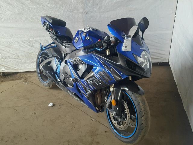 JS1GN7DA172110771 - 2007 SUZUKI GSX-R600 BLUE photo 1