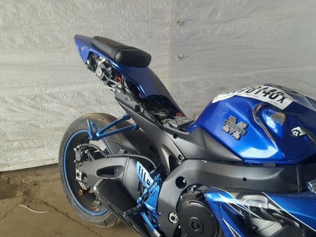 JS1GN7DA172110771 - 2007 SUZUKI GSX-R600 BLUE photo 6