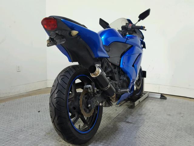 JKAEXMJ1X8DA06146 - 2008 KAWASAKI EX250 J BLUE photo 8