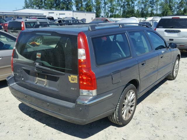 YV1SW592362597600 - 2006 VOLVO V70 2.5T GRAY photo 4