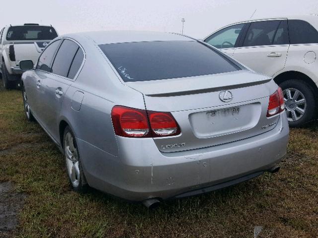 JTHBH96S765023199 - 2006 LEXUS GS GENERAT GRAY photo 3