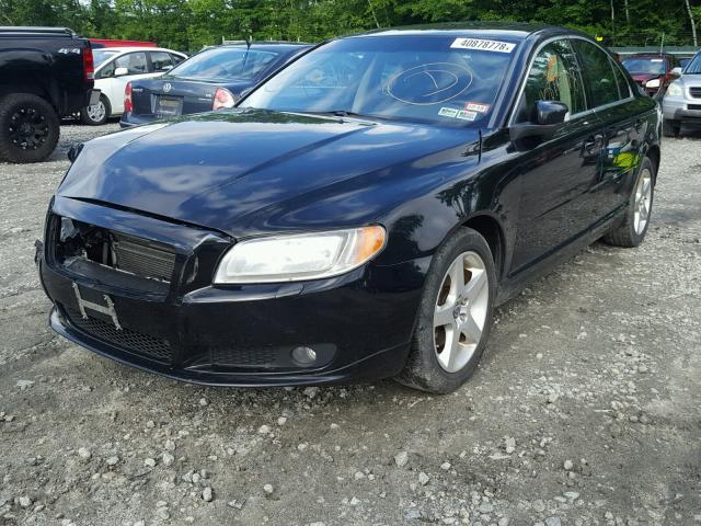 YV1AH992791087273 - 2009 VOLVO S80 T6 BLACK photo 2