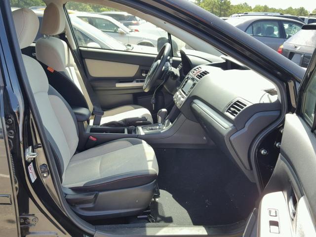 JF2GPABC9HH233946 - 2017 SUBARU CROSSTREK შავი ფოტო 5