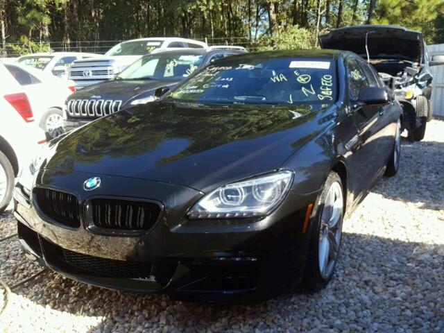 WBA6B2C5XED129495 - 2014 BMW 650 I BLACK photo 2