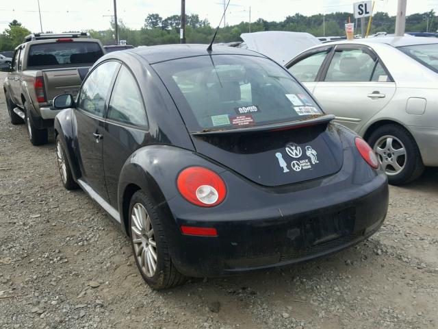 3VWRG31C07M510527 - 2007 VOLKSWAGEN NEW BEETLE BLACK photo 3