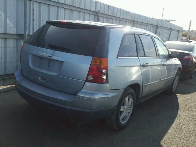 2C8GM68484R626600 - 2004 CHRYSLER PACIFICA BLUE photo 4