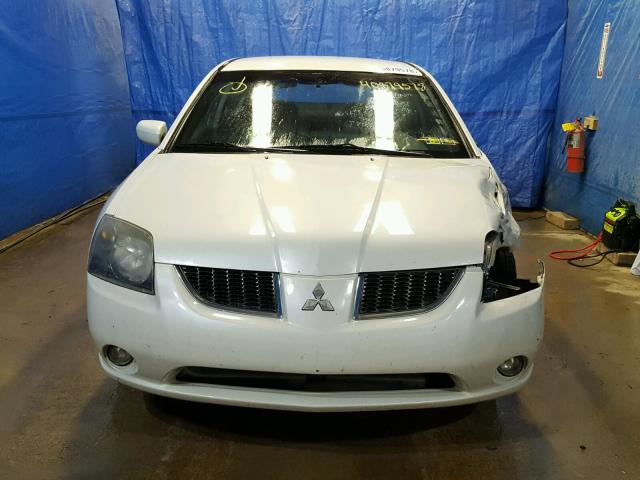 4A3AB36F66E076388 - 2006 MITSUBISHI GALANT ES WHITE photo 9