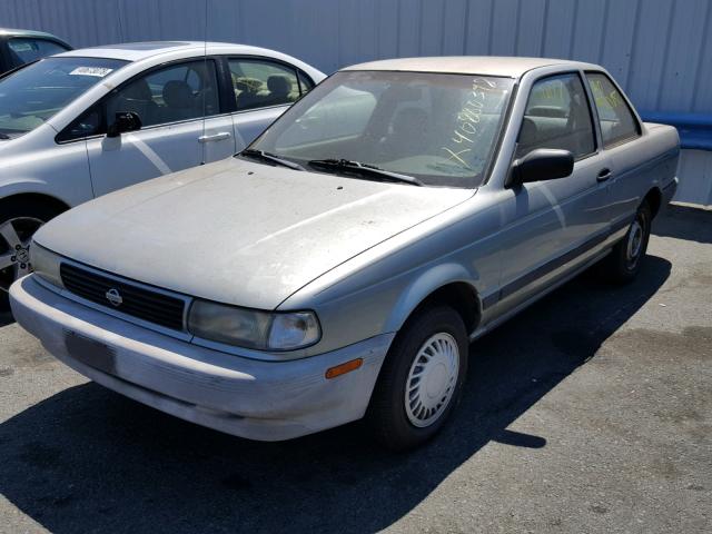 1N4EB32A9PC728549 - 1993 NISSAN SENTRA E SILVER photo 2