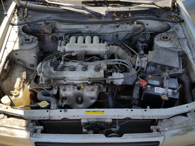 1N4EB32A9PC728549 - 1993 NISSAN SENTRA E SILVER photo 7