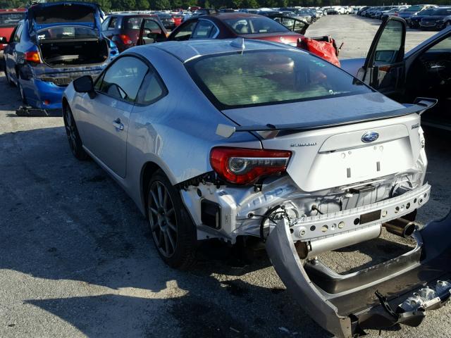 JF1ZCAC11H9603481 - 2017 SUBARU BRZ 2.0 LI GRAY photo 3