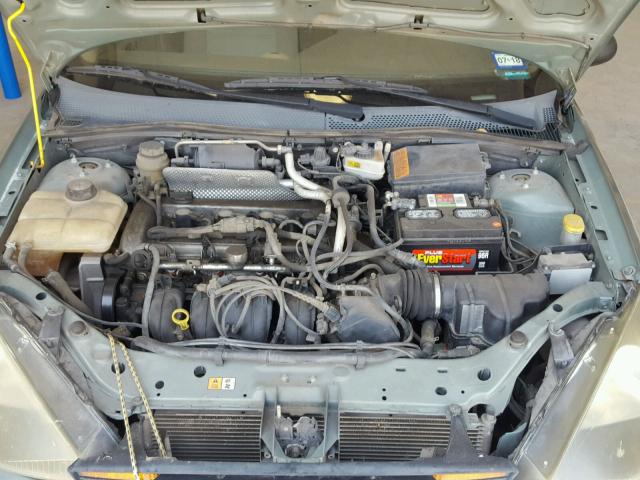 1FAFP38Z94W189296 - 2004 FORD FOCUS ZTS GREEN photo 7