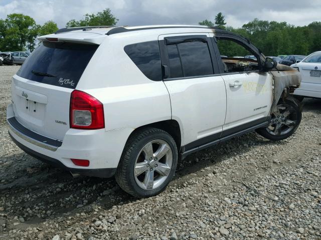 1J4NF5FB7BD278345 - 2011 JEEP COMPASS LI WHITE photo 4