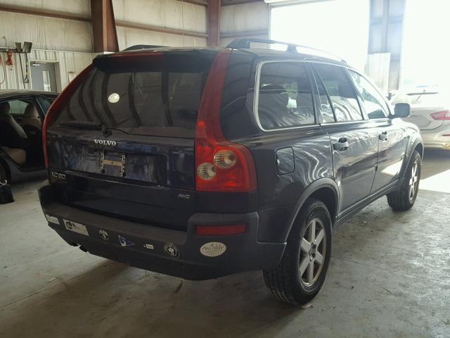 YV1CM592151143618 - 2005 VOLVO XC90 BLUE photo 4