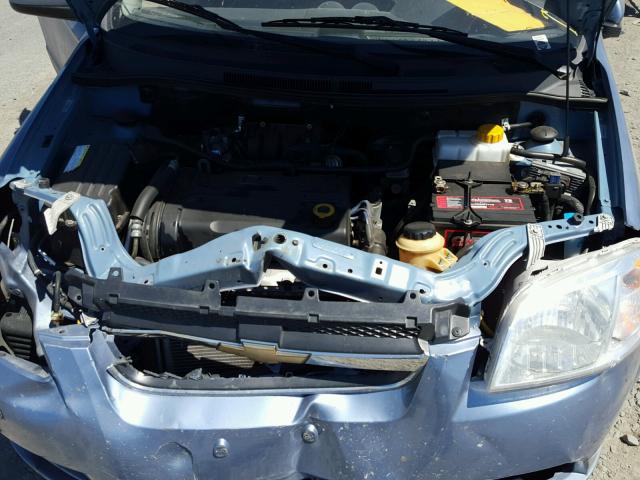 KL1TD56698B037081 - 2008 CHEVROLET AVEO BASE Կապույտ լուսանկար 7