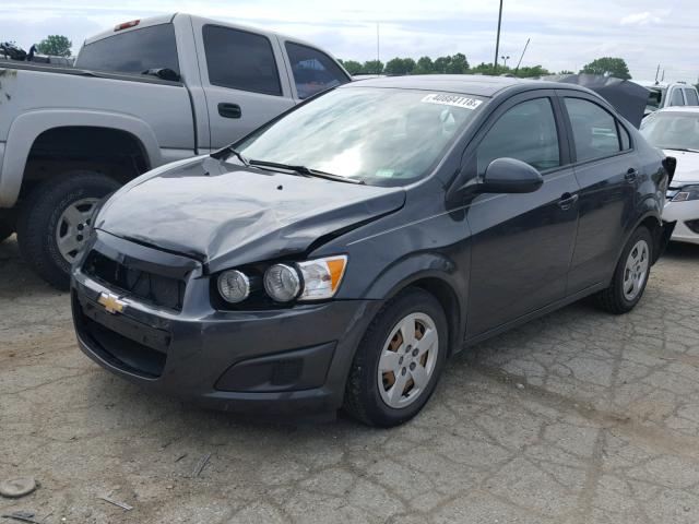1G1JA5SH4G4110434 - 2016 CHEVROLET SONIC LS GRAY photo 2