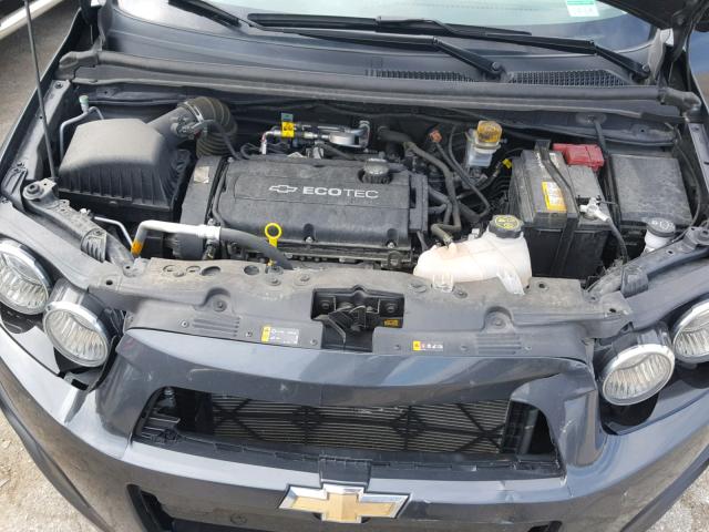1G1JA5SH4G4110434 - 2016 CHEVROLET SONIC LS GRAY photo 7