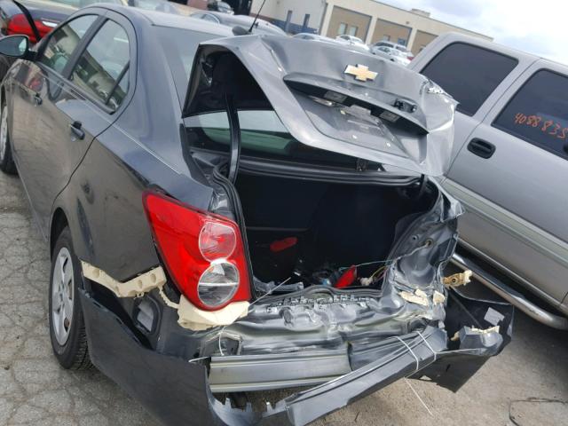 1G1JA5SH4G4110434 - 2016 CHEVROLET SONIC LS GRAY photo 9