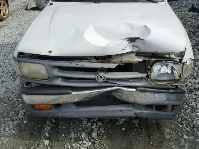 4F4CR12A6VTM16422 - 1997 MAZDA B2300 WHITE photo 7