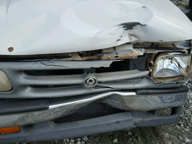 4F4CR12A6VTM16422 - 1997 MAZDA B2300 WHITE photo 9