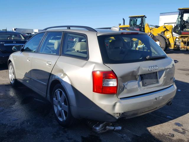 WAUVC68E14A264468 - 2004 AUDI A4 1.8T AV TAN photo 3