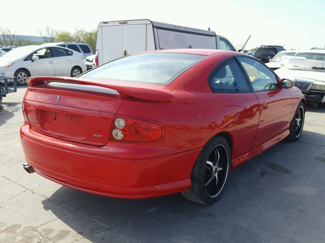 6G2VX12G04L189245 - 2004 PONTIAC GTO RED photo 4