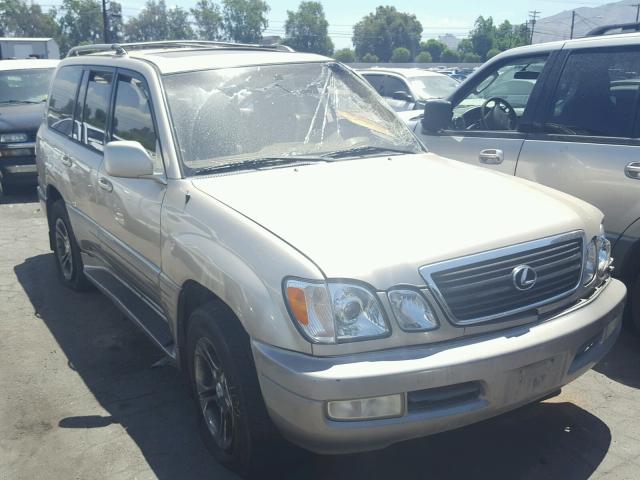 JTJHT00W113503645 - 2001 LEXUS LX 470 BEIGE photo 1