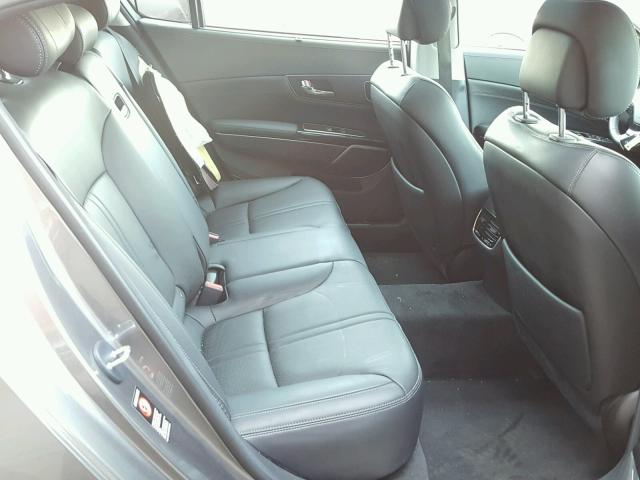 KNALU4D35G6032718 - 2016 KIA K900 CHARCOAL photo 6