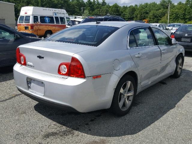 1G1ZC5E12BF316506 - 2011 CHEVROLET MALIBU 1LT 银色 照片 4