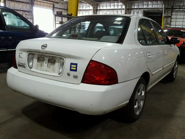 3N1CB51D26L510905 - 2006 NISSAN SENTRA 1.8 WHITE photo 4