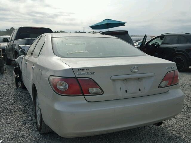 JTHBA30G740013451 - 2004 LEXUS ES 330 TAN photo 3