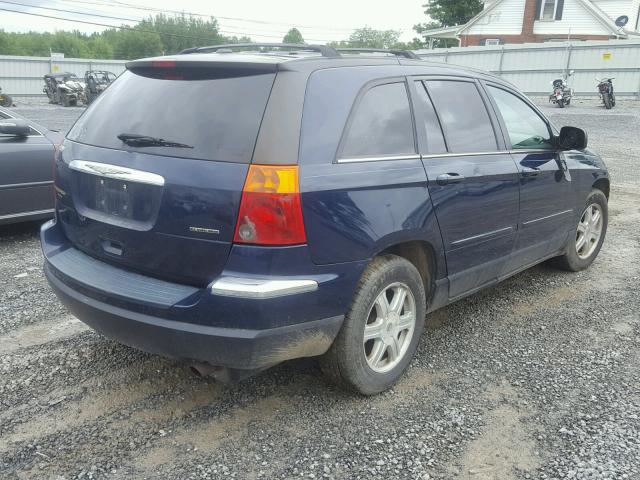 2A8GF68446R800993 - 2006 CHRYSLER PACIFICA T BLUE photo 4