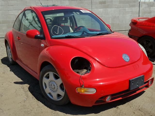 3VWCK21C31M446148 - 2001 VOLKSWAGEN NEW BEETLE 红色 照片 1