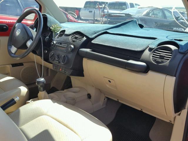 3VWCK21C31M446148 - 2001 VOLKSWAGEN NEW BEETLE 红色 照片 9