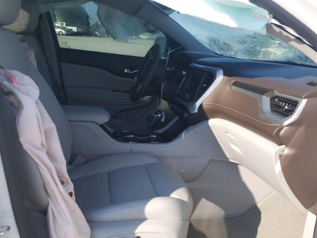 1GKKNMLS7JZ204049 - 2018 GMC ACADIA SLT თეთრი ფოტო 5