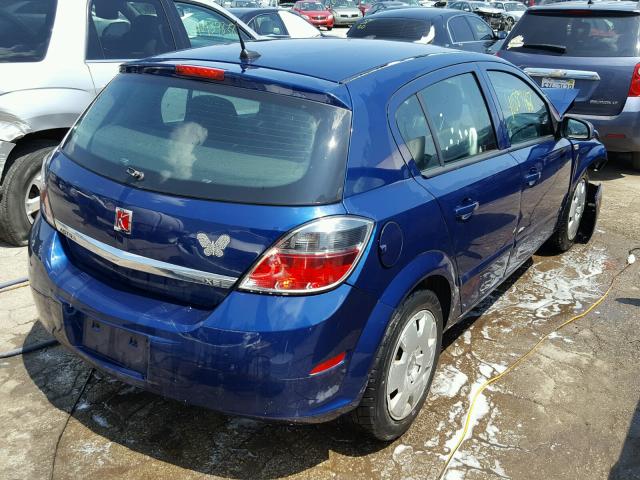 W08AR671X85034935 - 2008 SATURN ASTRA XE BLUE photo 4