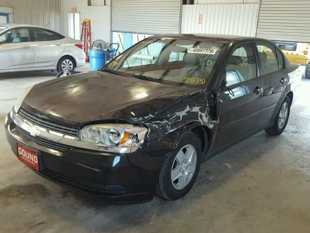1G1ZT52814F232732 - 2004 CHEVROLET MALIBU LS შავი ფოტო 2