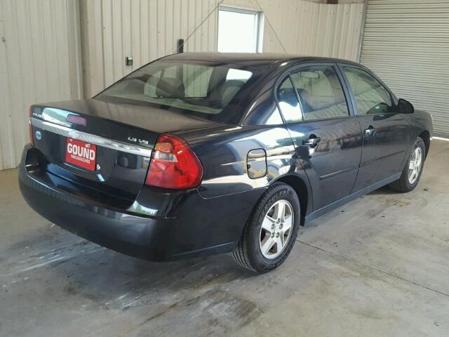 1G1ZT52814F232732 - 2004 CHEVROLET MALIBU LS შავი ფოტო 4
