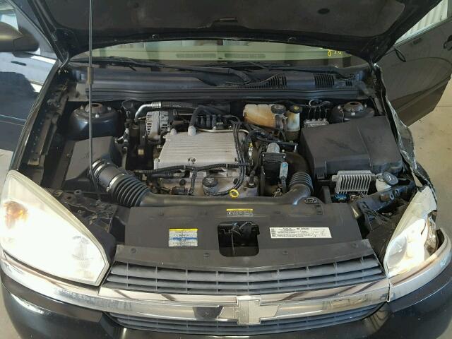 1G1ZT52814F232732 - 2004 CHEVROLET MALIBU LS შავი ფოტო 7