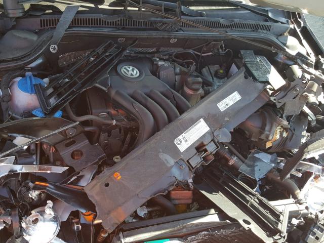 3VW2K7AJ0CM384833 - 2012 VOLKSWAGEN JETTA BASE Մոխրագույն լուսանկար 7