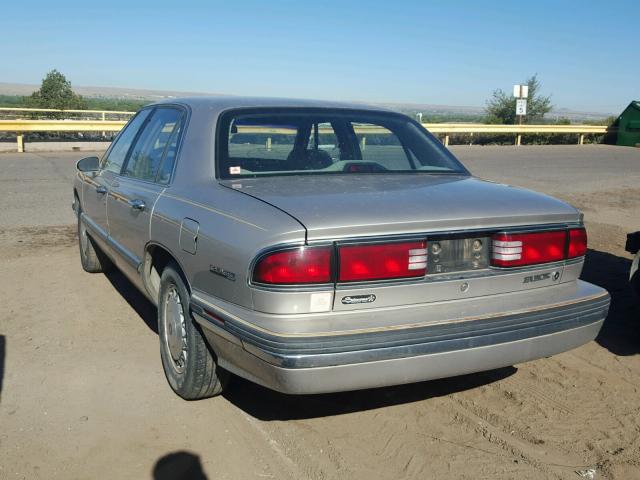 1G4HP52K5TH407601 - 1996 BUICK LESABRE CU SILVER photo 3