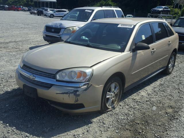 1G1ZT62845F126296 - 2005 CHEVROLET MALIBU MAX 金色 照片 2