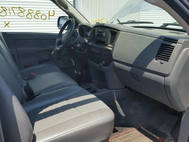 3D7KS26DX8G205170 - 2008 DODGE RAM 2500 S SILVER photo 5