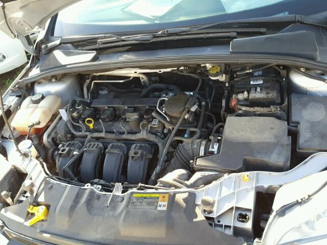 1FAHP3H29CL349785 - 2012 FORD FOCUS GRAY photo 7