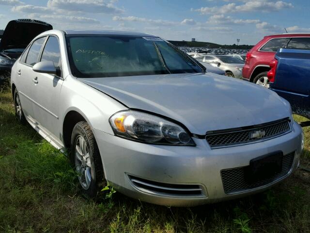 2G1WA5E3XD1123377 - 2013 CHEVROLET IMPALA SILVER photo 1