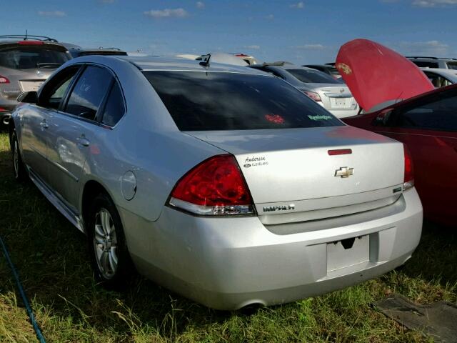 2G1WA5E3XD1123377 - 2013 CHEVROLET IMPALA SILVER photo 3