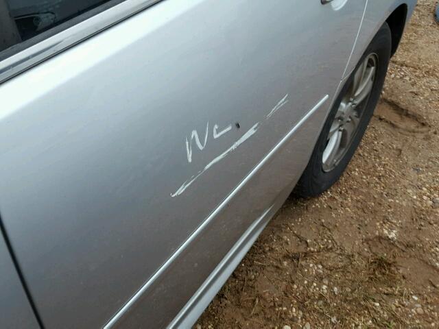 2G1WA5E3XD1123377 - 2013 CHEVROLET IMPALA SILVER photo 9