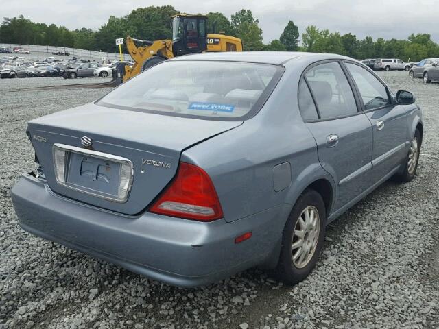 KL5VJ56L85B161134 - 2005 SUZUKI VERONA S BLUE photo 4