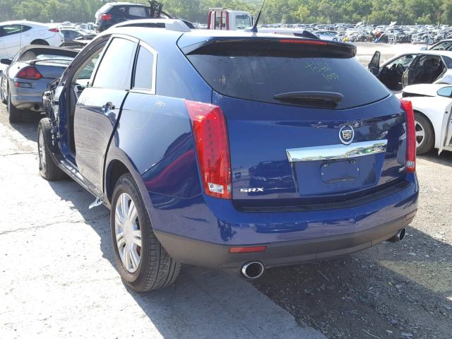 3GYFNCE35DS567863 - 2013 CADILLAC SRX LUXURY BLUE photo 3